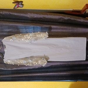 Shein powder blue detailed  dress size small